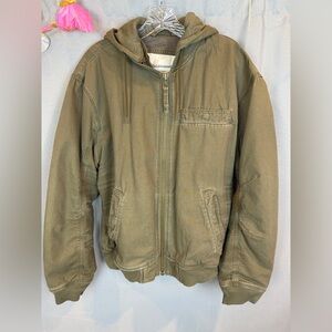 American Eagle Hooded Workwear Jacket- Size Medium